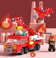 レゴ ブロック 消防車 キット LEGO 互換品