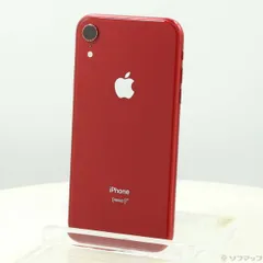 〔中古品〕 iPhoneXR 64GB プロダクトレッド MT062J／A SIMフリー【344】