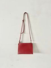 99FW miumiu レザーショルダーバック ロゴ バイカラー ワンショルダー