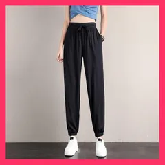★スタッフおすすめ★ ジャージ レディース ジョガーパンツ スウェットパンツ ひんやり カジュアル おしゃれ スポーツウェア 裾ゴム 春夏 ダンス 運動着