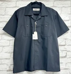 ◾️新品・正規品◾️Houston ヒューストン 41074 TCツイルワークシャツ XLサイズ XXLサイズ 開襟シャツ アメカジ 半袖【Ho-41074】のサムネイル