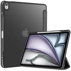 【新品】 ProCase iPad Air 13 ケース M3 2025 / M2 2024 ペン収納 iPad Pro 12.9 6世代/5世代/4世代/3世代通用 スマートカバー Pencil Pro/USB-C対応 耐衝撃 自動ウェイク/スリープ（オ 1