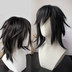 新品 鬼滅の刃 冨岡義勇 ウィッグ ACOS アコス アニメイト コスプレ 衣装 新品 鬼滅の刃 冨岡義勇 ウィッグ ACOS アコス アニメイト