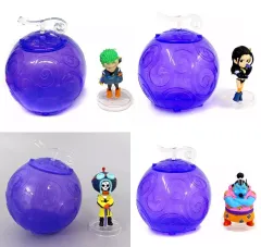 【中古】トレーディングフィギュア 全4種セット 「From TV animation ONE PIECE ワンピの実 エッグヘッドコレクション第二弾」 ガシャポンバンダイオフィシャルショップオンライン店限定