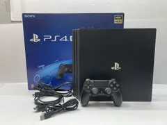 01w-3421 〇  SONY PS4 Pro 1TB CUH-7100B 本体 プレステ4 PlayStation4 ジェットブラック 動作確認済み  【中古品】