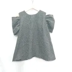 ◇ ⊂ KOBE LETTUCE コウベレタス オフショルダー 半袖 カットソー サイズM ブラック レディース E  【1502060017046】