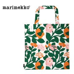 marimekko マリメッコ Pieni Green Green 073876 トートバッグ マルチカラー レディース 73876 163 ファブリックバッグ tote bag エコバッグ