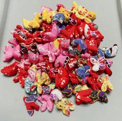 カラフルくくり花♡