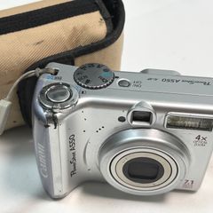 オールドコンデジ】Canon PowerShot A550 本体 箱あり - メルカリ