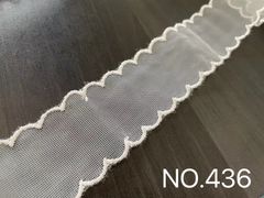 handmadeオーガンジーリボン　チュールヘアバンド素材
