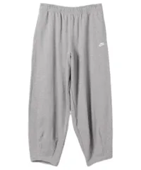 [ナイキ] セットアップ対応 クラブ オーバーサイズド フレンチテリー スウェット パンツ スポーツウェア フィットネス 筋トレ ジム トレーニング 快適 ゆったり 柔らか HJ1823- [063：ダークグレーヘザー/ライトスモークグレー/ホワイト] [L]