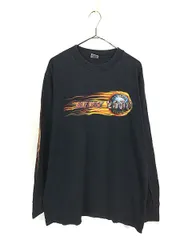 ALTERNA ファイヤーパターン ロンT 2色展開】 ファイヤーパターン ロングスリーブTシャツ – 古着屋