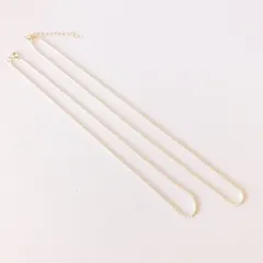 a43.44〉S925 クリスクロスチェーン ネックレス チョーカー シルバー