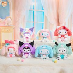 LDCX x サンリオ(SANRIO) 正規品 とても楽しいシシリーズ ぬいぐるみストラップ ブラインドボックスセット （1BOX 6個入り）