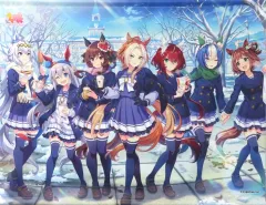 【中古】タペストリー 集合 B2タペストリー 「ウマ娘 プリティーダービー×セブンイレブン 4周年キャンペーン」 セブンネット限定