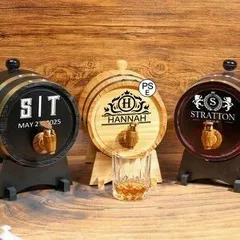 ビール(ワイン風)木製樽 置物 インテリア小物 ⭐️【本物志向】10月26日終了 木樽型チェアー ワイン樽 スツール イースねの通販・販売