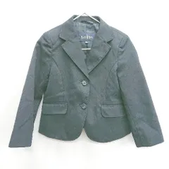 ◇ Θ EASTBOY イーストボーイ キッズ 子供服 長袖 ダブルジャケット サイズ110 ネイビー 女の子 E  【1501230035460】のサムネイル