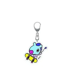 BT21 アクリル キーチェーン MANG グッズ キーホルダー キャラクター LINE エンスカイ K-POP アーティスト プレゼント