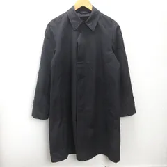 Q■チャップス ラルフローレン/CHAPSステンカラーコート■黒【メンズM】レトロMENS/44【中古】