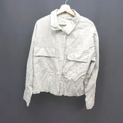 ◇ SELECT MOCA フロントボタン カジュアル オーバーサイズ 長袖 ジャケット サイズF ライトグリーン レディース E  【1308290044506】