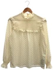 SLOBE IENA (スローブイエナ) ★★ ① 24051912411040 ドットシャーリングブラウス レディース ベージュ FREE