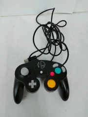 Nintendo GAMECUBE コントローラー スマブラブラック 動作確認済 任天堂 ゲームキューブ スマッシュブラザーズ スマブラ 限定