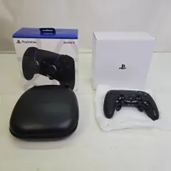 01w-3806 〇  SONY DualSense Edge ワイヤレスコントローラー ミッドナイト ブラック CFI-ZCP1J J01 完動品  【中古品】