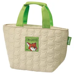 ズートピア キルティング生地ランチバッグ 弁当バッグ 保冷 保温 ニック ディズニー スケーター