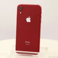 〔中古品〕 iPhoneXR 64GB プロダクトレッド MT062J／A SIMフリー【198】