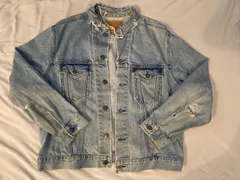 Levi’s 70505-0217 デニムジャケット Gジャン ダメージ加工 USA製 ヴィンテージ