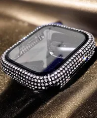 Apple Watchカバー 画面保護 ケース メッキ キラキラ メンズ レディース 38mm 40mm 41mm 42mm 44mm 45mm b
