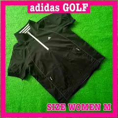 adidas GOLF アディダスゴルフ 半袖 ハーフジップ 裏地付き ナイロンジャケット M