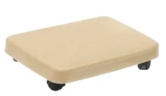 【特売】サンコープラスチック キャスター付き台車 ラクゴロ L ベージュ