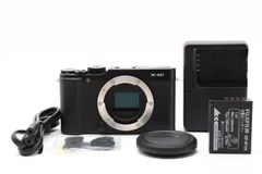 FUJIFILM 富士フィルム ミラーレス一眼カメラ X-M1 ボディ 1630万画素APS-C ブラック [美品]