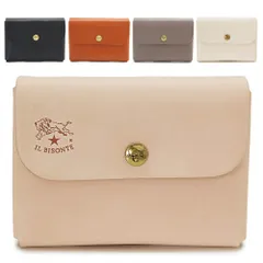 イルビゾンテ カードケース SCC032 PG0001 コインケース 名刺入れ 小銭入れ レザー IL BISONTE メール便対応