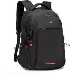 GRANVEL バッグパック リュックサック 大容量 防水 ＵＳＢポート付き 多収納 アウトドア 40L 旅行(ブラック)