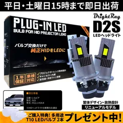 送料無料 1年保証 日産 シルビア S15 (H11.1-H14.8) 純正HID用 BrightRay D2S LED ヘッドライト 車検対応のサムネイル