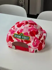 BAPE ピンクカモフラージュキャップ BAPE ピンクカモフラージュキャップ A BATHING APE