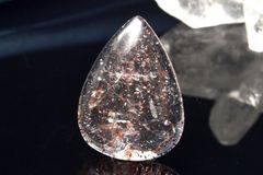 [1 점 물건] AAA ☆ 파이어 쿼츠 레피도 크로 사이트 잉크 쿼츠 20x15mm 드롭 루스 파워 스톤 천연석 _PC5479