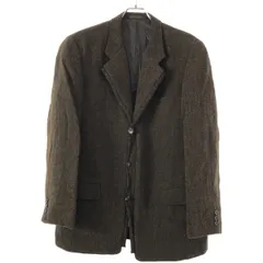 COMME des GARCONS HOMME コムデギャルソンオム AD1996 ウールニットテーラードジャケット ブラウン M HJ-04010Mのサムネイル