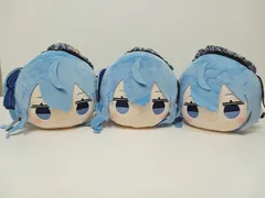 hololive ホロライブプロダクション 寝そべりぬいぐるみ 星街すいせい 3点セット 美品 中古 [MB-4688]