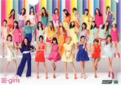 【中古】クリアファイル(女性アイドル) E-girls A4クリアファイル 「CD COLORFUL POP」 購入特典