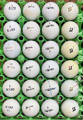 有名メーカー 混合 ロストボール 24個 ゼクシオ XXIO スリクソン SRIXON ホンマ HONMA ブリジストン BRIDGESTONE