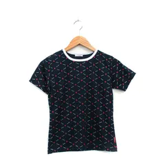 ルコックスポルティフ le coq sportif カットソー Tシャツ 半袖 ロゴ 文字 プリント M ネイビー 紺 /KT35のサムネイル