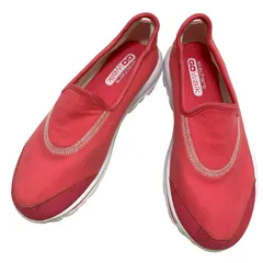 【美品】スケッチャーズ (24) スリッポン スニーカー 運動靴 ウォーキングシューズ フラット 軽量 希少カラー