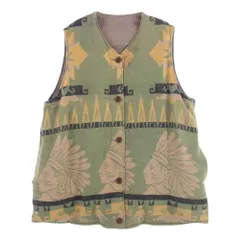 VISVIM ビズビム ベスト 2021 0121405013004 hiroki nakamura folk forms collection 限定 kora down vest ヴィンテージブランケット ダウン ベスト【中古】のサムネイル