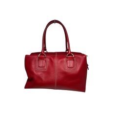 TOD'S トッズ　ミニボストン 2way ショルダーバッグ 赤のサムネイル