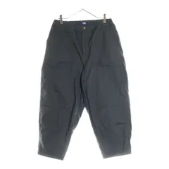 THE NORTH FACE PURPLE LABEL (ノースフェイスパープルレーベル) Ripstop Wide Cropped Field Pants リップストップワイドクロップドパンツ ブラック NT5355N