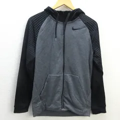 G■ナイキ/NIKE  スウェットフルジップパーカー DRI-FIT/AA2877010【S】灰/men's/44【中古】■