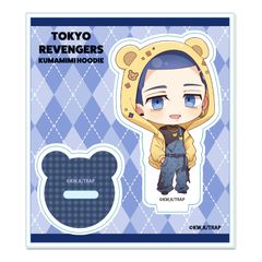 도쿄 리벤저즈_푸치초코 미니 아크릴 스탠드 쿠마미미 파커 ver.[시바 야계]]